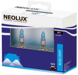 NEOLUX Blue Light N448B H1 12V 55W Halogén Fényszóró Izzó (2 db-os készlet)