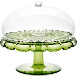 Guzzini Platou pentru tort Vanity 27, 7 cm verde (131901SAC13) Tava