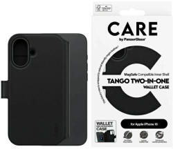 PanzerGlass CARE by PanzerGlass Feature Tango 2in1, Wallet iPhone 16 6.1" MagSafe tok, fekete 1329