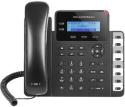 Grandstream GXP1628, 2, 95" LCD háttérvilágítású kijelző, 2 SIP fiók, 3 prog. gomb, 8 BLF, két Gbit port, PoE GXP1628