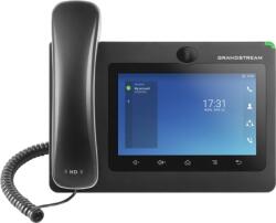 Grandstream GXV3370, 7" TFT bar. touch. displ. , android 7, 6SIP fiók, 6prog. GXV3370