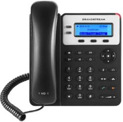 Grandstream GXP1620 (nincs PoE), 2, 95" LCD háttérvilágítású kijelző, 2 SIP fiók, 3 prog. gomb, kettős 10/100MBps GXP1620