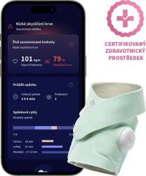 Owlet Dream Sock 0-18 hónapos babáknak (zöld)