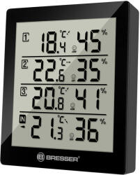 Bresser Temeo Hygro Quadro Weather Station, black (73258)