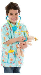 Melissa & Doug Costum de carnaval Asistenta medicala pediatrie (MD8519) Costum bal mascat copii