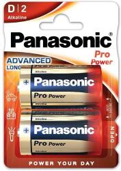 Panasonic LR20PPG/2BP 1, 5V D/góliát tartós alkáli elem 2 db/csomag (LR20PPG-2BP) - kontaktor