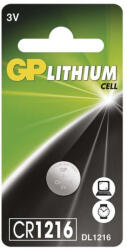 GP Batteries Lítium gombelem CR1216 1db/bliszter (B15651)