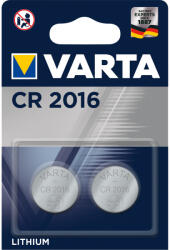 VARTA Gombelem CR 2016 2 db/csomag, Varta (6016101402) - iroszer24
