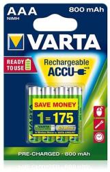 VARTA AAA (R03) 800mAh NiMH akkumulátor 4db (56703101494)