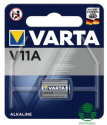 VARTA V11A 6V alkáli fotó- és kalkulátorelem 1 db/bliszter (4211101401)