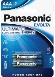 Panasonic EVOLTA LR03EGE/2BP 1, 5V AAA/mikro szupertartós alkáli elem 2 db/csomag (LR03EGE-2BP) - kontaktor