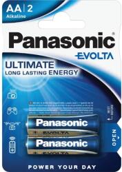 Panasonic EVOLTA LR6EGE/2BP 1, 5V AA/ceruza szupertartós alkáli elem 2 db/csomag (LR6EGE/2BP) - lenser