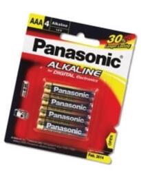 Panasonic Elem Panasonic LR03APB/4BP Alkaline Power 4db-os (AAA) (LR03APB/4BP)