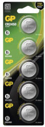 GP Batteries Lítium gombelem CR2450 5db/bliszter (B1585) - scom