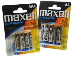 Maxell Elem ceruza MAXELL (AA, LR06) 4+2/BL (790230.04.EU) - vectraline
