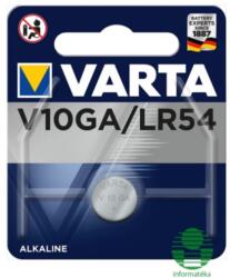 VARTA V10GA alkáli gombelem 1 db/bliszter (4274112401)