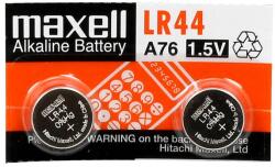 Maxell LR44 5x2 csomag (téphető bliszter) 1, 5V alkáli gombelem (MAX131401) - innotechshop