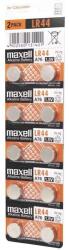 Maxell LR44L 1, 5V alkáli gombelem 10db/csomag (LR44L-10BP-MAX) - kontaktor