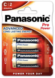 Panasonic Pro Power Alkáli Baby Elem C (LR14) BL/2 (REX-00070)