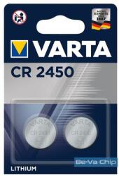 VARTA CR2450 lítium gombelem 2 db/bliszter (6450101402) - bevachip
