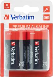 Verbatim Verbatim, Alkáli elem, D, 2 db (VBT49923)