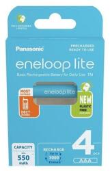 Panasonic Panasonic Eneloop BK-4LCCE/4BE AAA 550mAh mikro ceruza akku 4db/csomag (BK4LCCE-4BE-N) (BK4LCCE-4BE-N) - firstshop