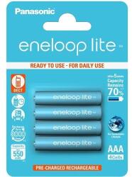 Panasonic eneloop lite BK-4LCCE/4BE AAA 550mAh Ni-MH akkumulátor (BK-4LCCE/4BE)