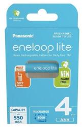 Panasonic Panasonic Eneloop BK-4LCCE/4BE AAA 550mAh mikro ceruza akku 4db/csomag (BK4LCCE-4BE-N) - mystock