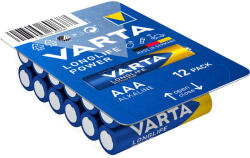 VARTA Elem AAA mikro LR03 Longlife Power BigBox 12 db/csomag, Varta (4903301112) - bestoffice