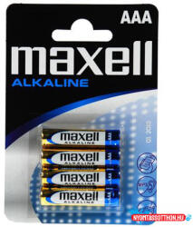 Maxell Elem AAA mikro LR03 alkaline 4 db/csomag, Maxell (72367104EU) - nyomtassotthon