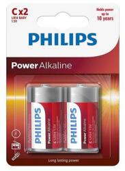 Philips BATERIE POWER ALKALINE LR14 C BLISTER 2 BUC Philips BATERIE POWER ALKALINE LR14 C BLISTER 2 BUC (PH-LR14P2B/10)