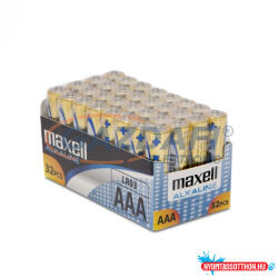 Maxell alkáli ceruza elem AAA 32db/csomag (18721S) - nyomtassotthon
