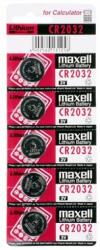 Maxell CR2032 Lítium gombelem (5db/csomag) (MAX131258)