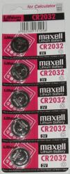 Maxell CR2032 Lítium Gombelem 5db/csomag (75495CM / 18742) - primatinta