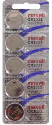 Maxell CR2032 3V lítium gombelem 5db/csomag (CR2032-5BP-MAX) - kontaktor