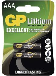 GP Batteries lithium foto elem HR03, FR03 (mikro, AAA) 2db/bliszter (B15112)