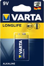 VARTA Elem 9V-os 6LR61 E Longlife 1 db/csomag, Varta (4122101411) - irodaitermekek