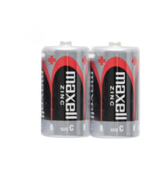 Maxell R14 C elem, féltartós, baby, 1, 5V, 2 db/csomag (Maxell R14) - scom
