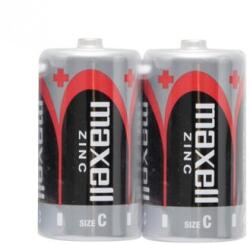 Maxell R14 C elem, féltartós, baby, 1, 5V, 2 db/csomag (Maxell R14) - kontaktor