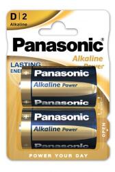 Panasonic LR20APB/2BP 1, 5V D/góliát tartós alkáli elem 2 db/csomag (LR20APB-2BP)