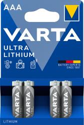 VARTA mikro elem Ultra Lithium AAA LR03 (6103301404)