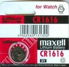 Maxell Elem lítium Maxell 3V Cr 1616 --- 1 darab (6803910463279)