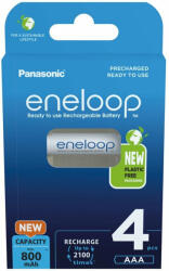 Panasonic Eneloop 4xAAA 800 mAh akku (BK4MCDE4BE)