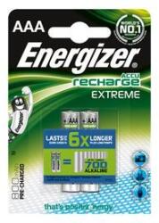 Energizer Tölthető elem, AAA mikro, 2x800 mAh, előtöltött, ENERGIZER "Extreme (eaku10) - irodaszer
