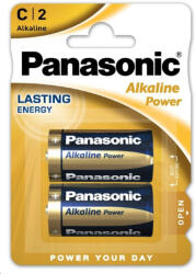 Panasonic Alkaline Power Alkaline Power LR14APB / 2BP C 1, 5V (buborékfólia 2db) (5020,09)