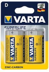 VARTA Baterie R20 Blister 2 Buc Varta Superlife - Bat0249 Baterii de unica folosinta