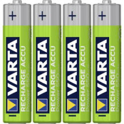 VARTA Mikroceruza akku AAA NiMH, 1, 2V 550 mAh, 4 db, Varta Ready2Use HR3, HR03, UO100557, DC2400, DC2400B4N, LR03 - aqua