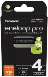 Panasonic pro BK-4HCDE/4BE AAA/mikro 930mAh Ni-MH akkumulátor 4db/csomag
