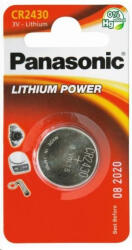 Panasonic lítium elem (gombos) CR-2430EL / 1B 3V (bliszter 1db) (330098,00)