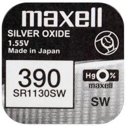 Maxell 389/SR54/SR1130SW Maxell ezüst-oxid gombelem (Azonos 390)